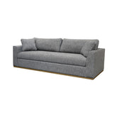 ANDERSON Woven Charcoal Sofa - Northern Interiors